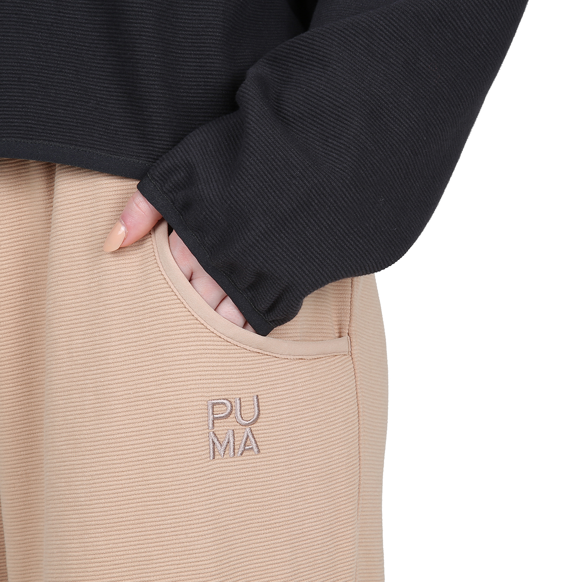 Pantalón Urbano Puma Infuse Wide Dk Mujer,  image number null