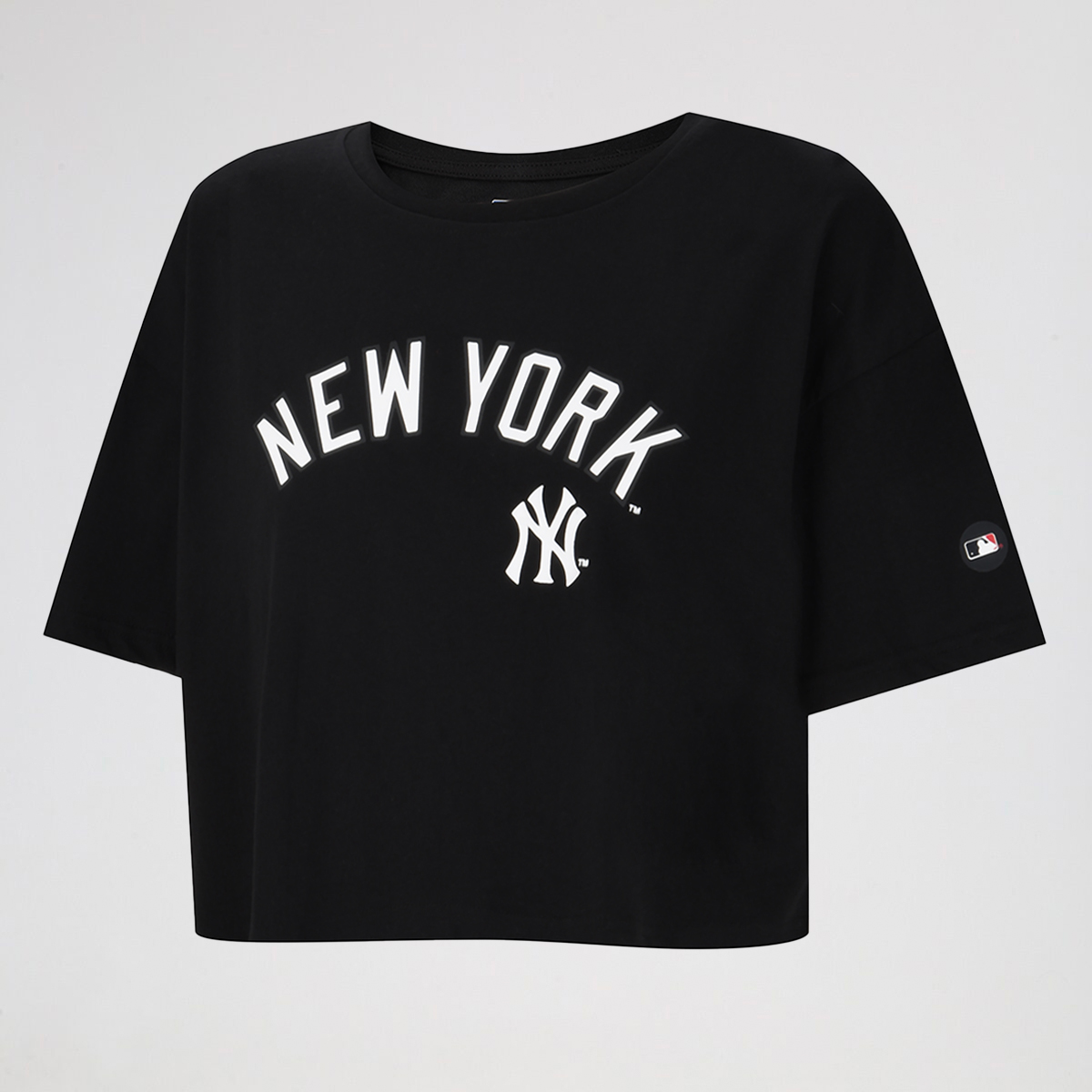 Remera MLB Yankees Core Boxy Fit Crop Mujer,  image number null