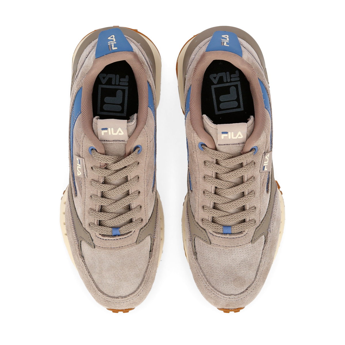 Zapatillas 2025 fila beige