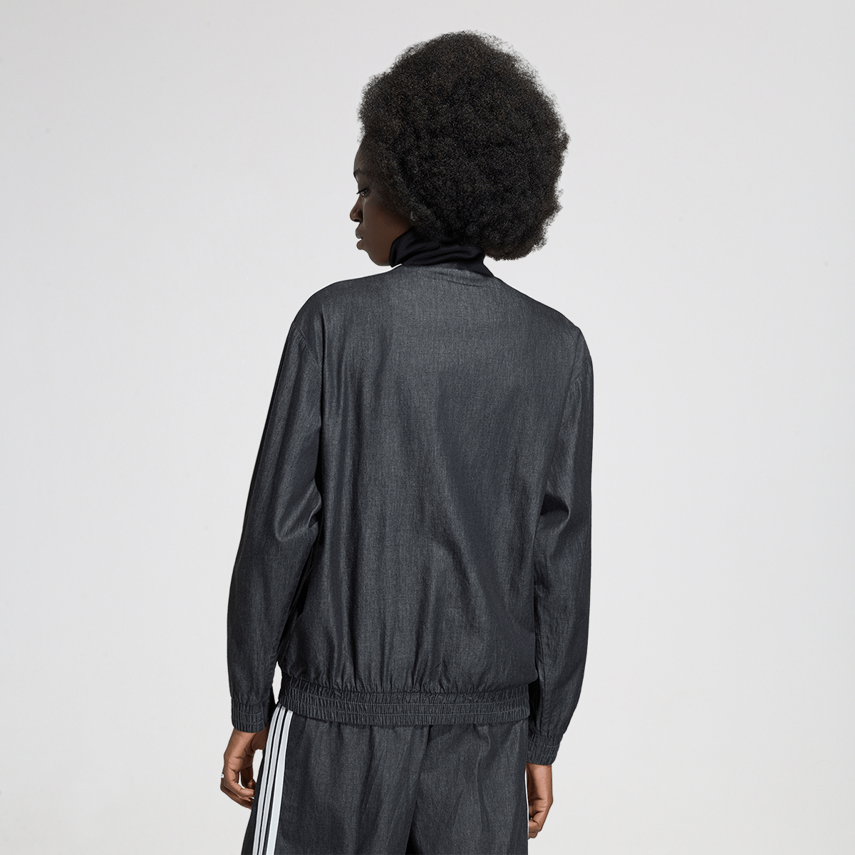 Buzo con Cierre adidas Originals Summer Glow Firebird Denim Mujer,  image number null