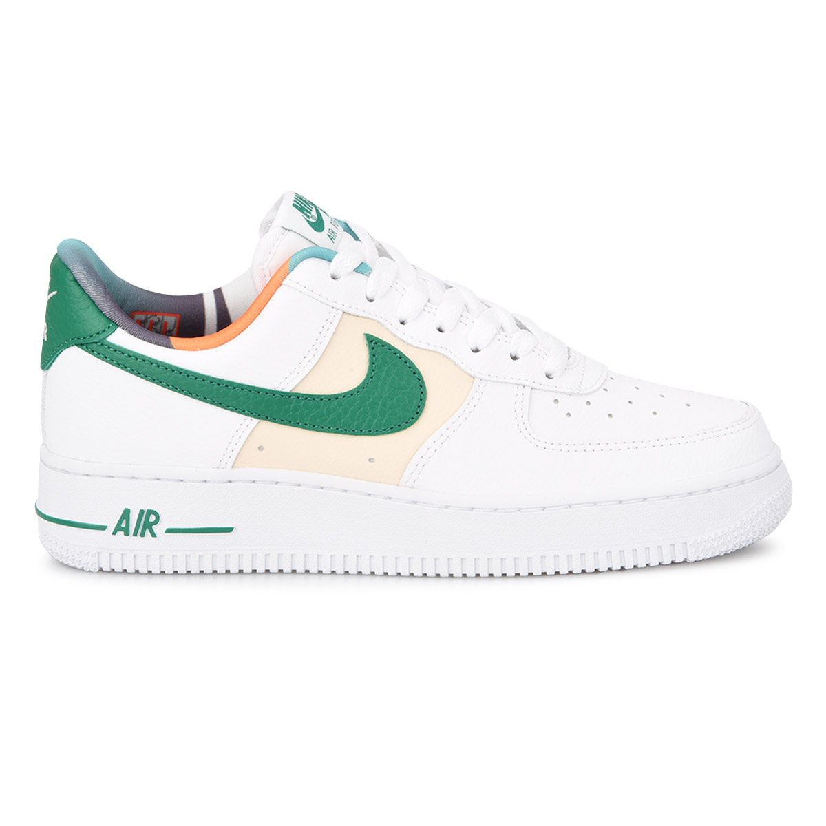 Zapatillas nike verdes y blancas best sale