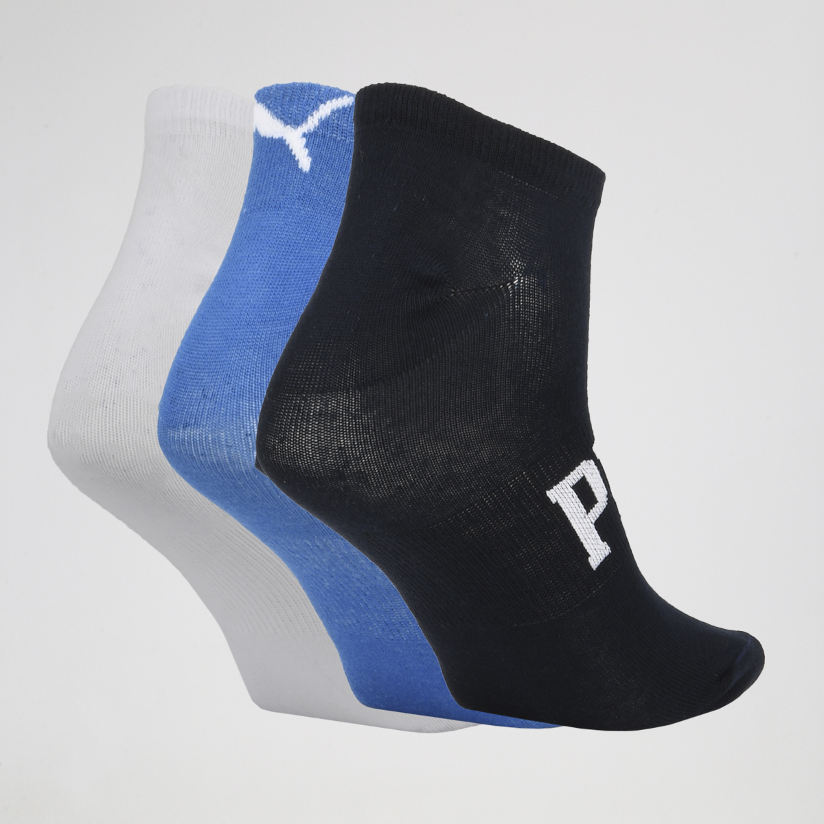 Pack De Medias Puma Logo Quarter X3,  image number null