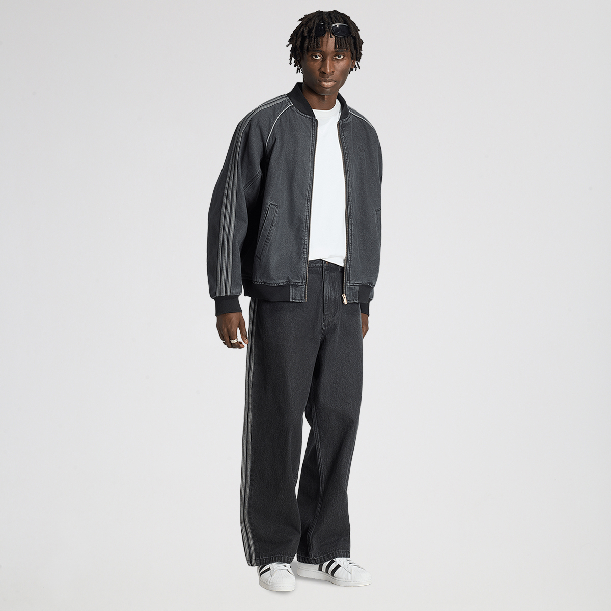 Pantal&oacute;n adidas SST Denim Hombre,  image number null