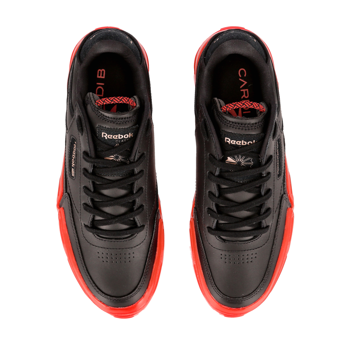 Reebok Shoe Cardi B Reebok Black And Red Reebok Club C Cardi B