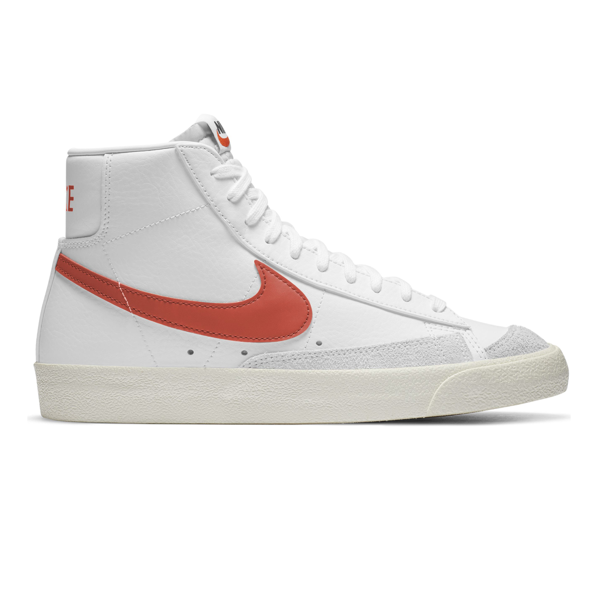 Zapatillas Nike Blazer Mid '77 White Bright Crimson,  image number null