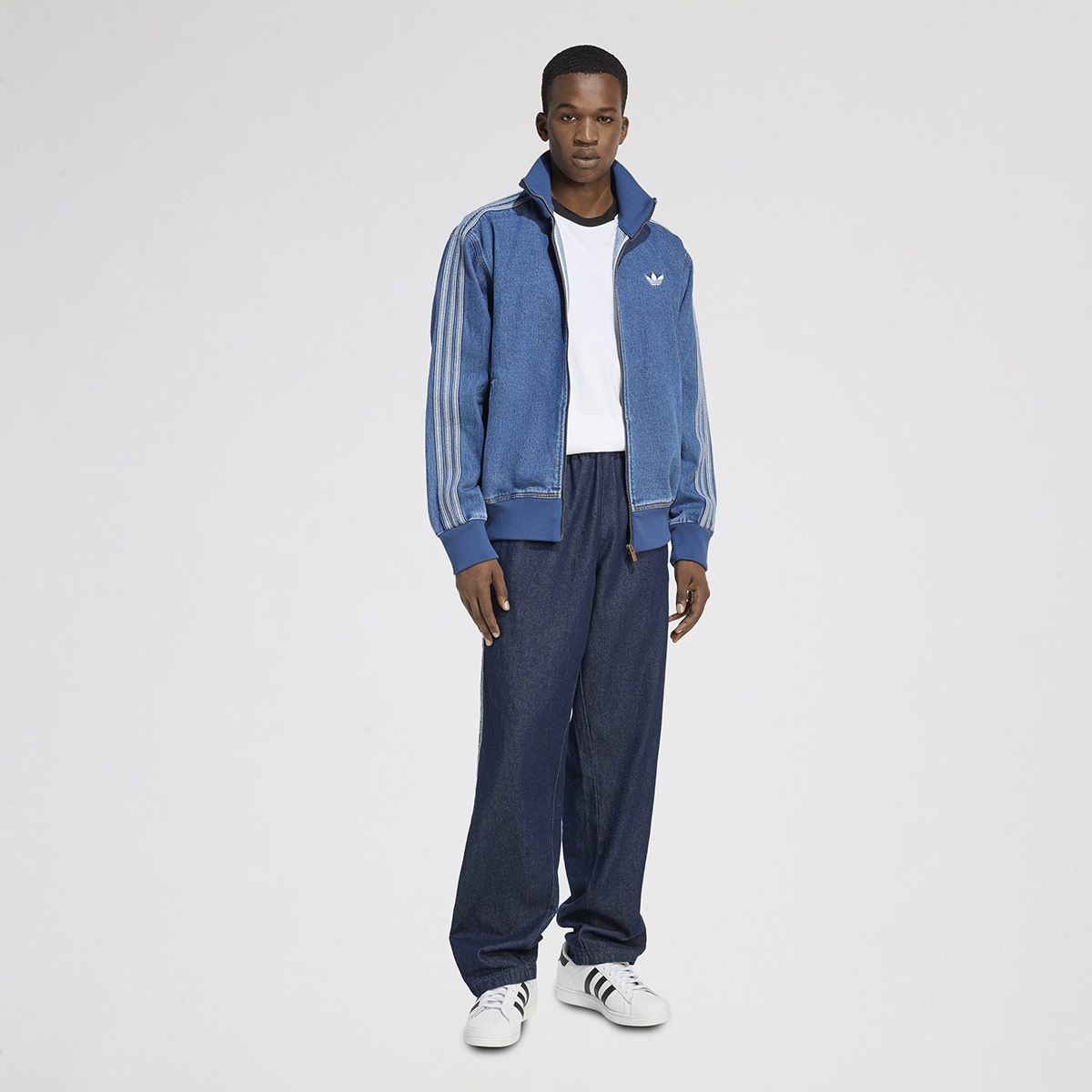 Campera adidas Adicolor Firebird Denim Hombre,  image number null