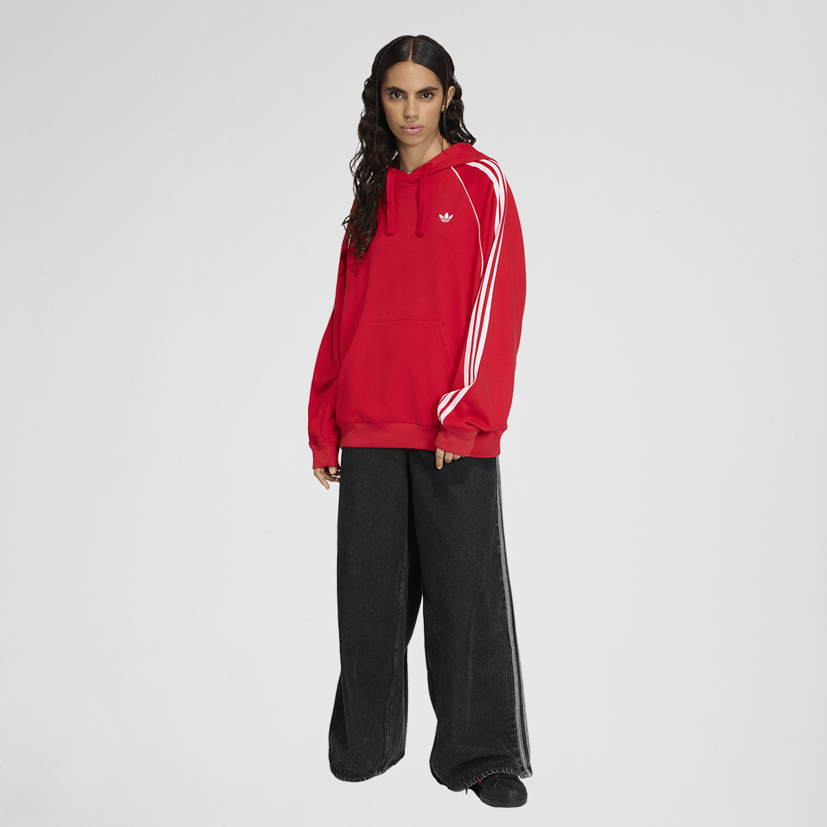 Buzo con capucha adidas Trefoil Mujer,  image number null