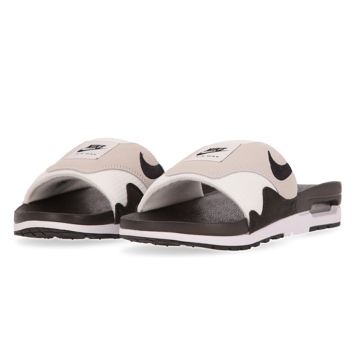 Ojotas nike grises discount