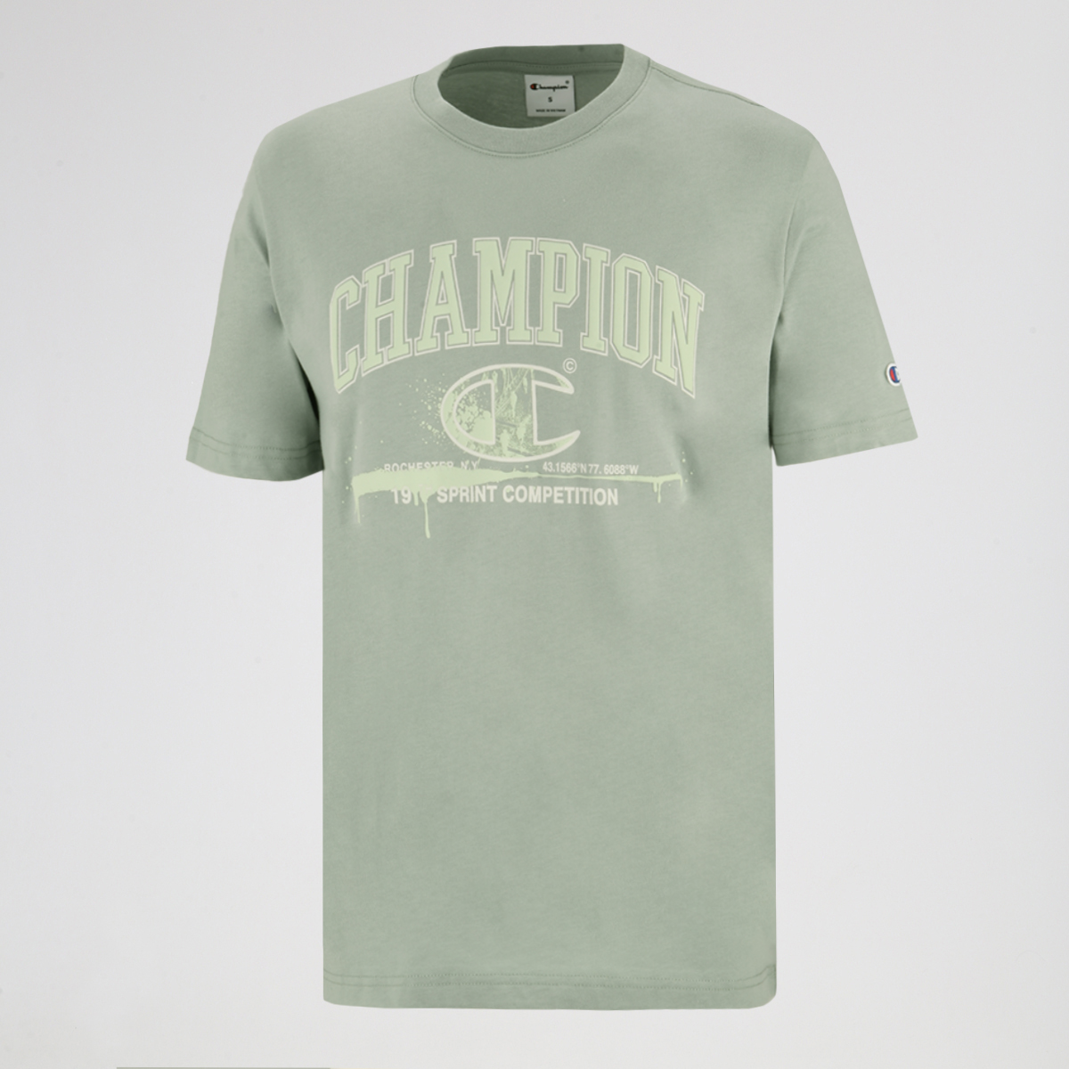Remera Champion Gr&aacute;fica Puff Print Hombre,  image number null