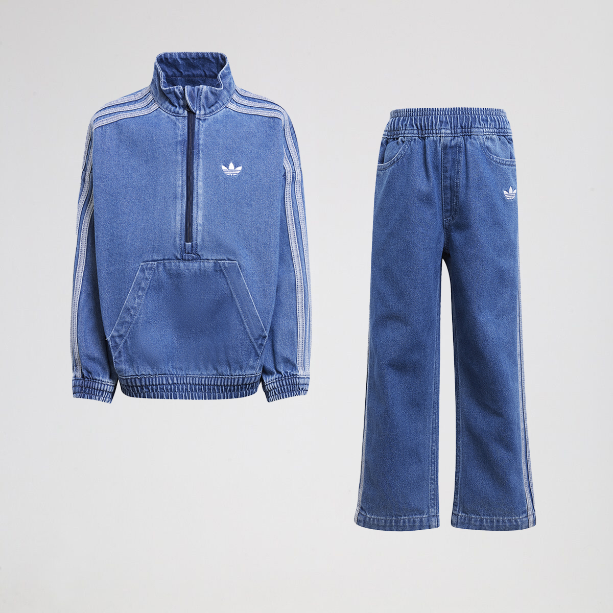 Conjunto adidas Denim Infantil,  image number null