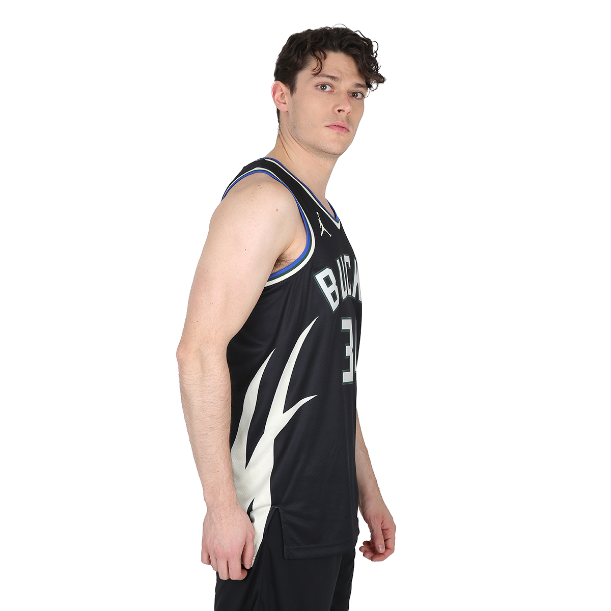 Musculosa Jordan Milwaukee Bucks Statement Edition,  image number null