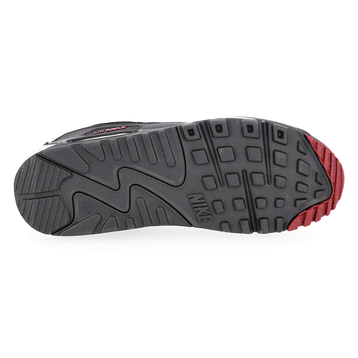 Zapatillas Urbanas Nike Air Max 90 Anthracite Team Red Hombre,  image number null
