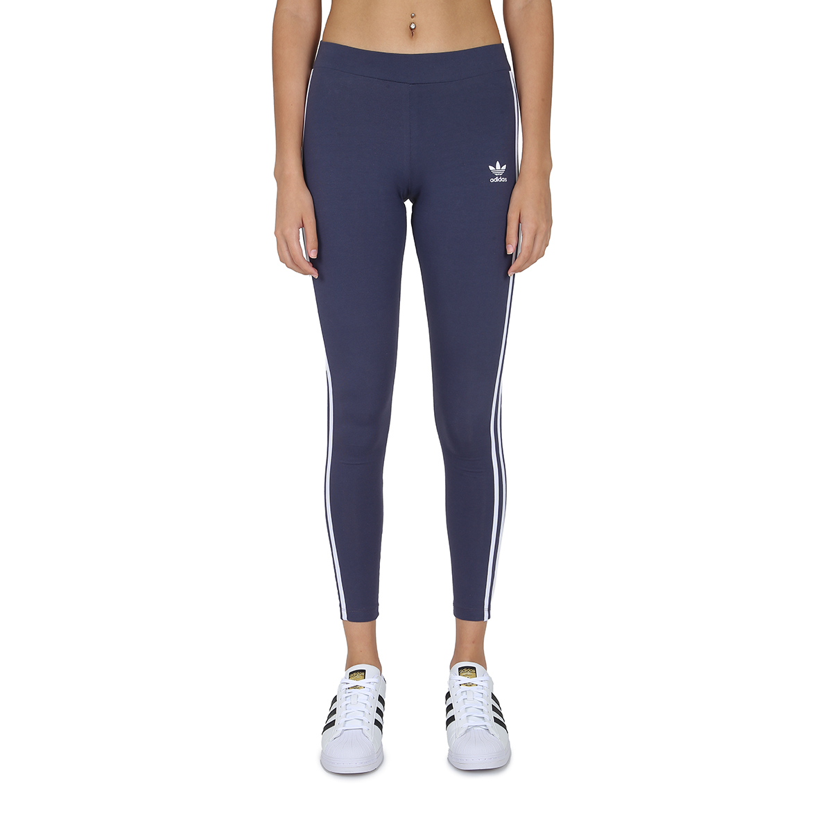Calza adidas Classics 3 Tiras Mujer,  image number null