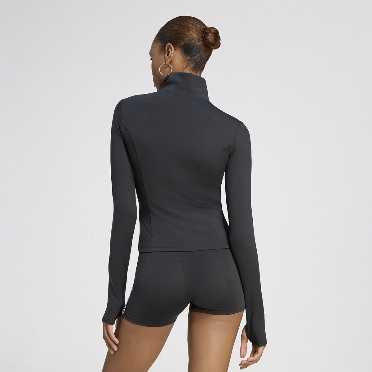 Buzo con Cierre adidas Essentials Poli&eacute;ster Mujer,  image number null