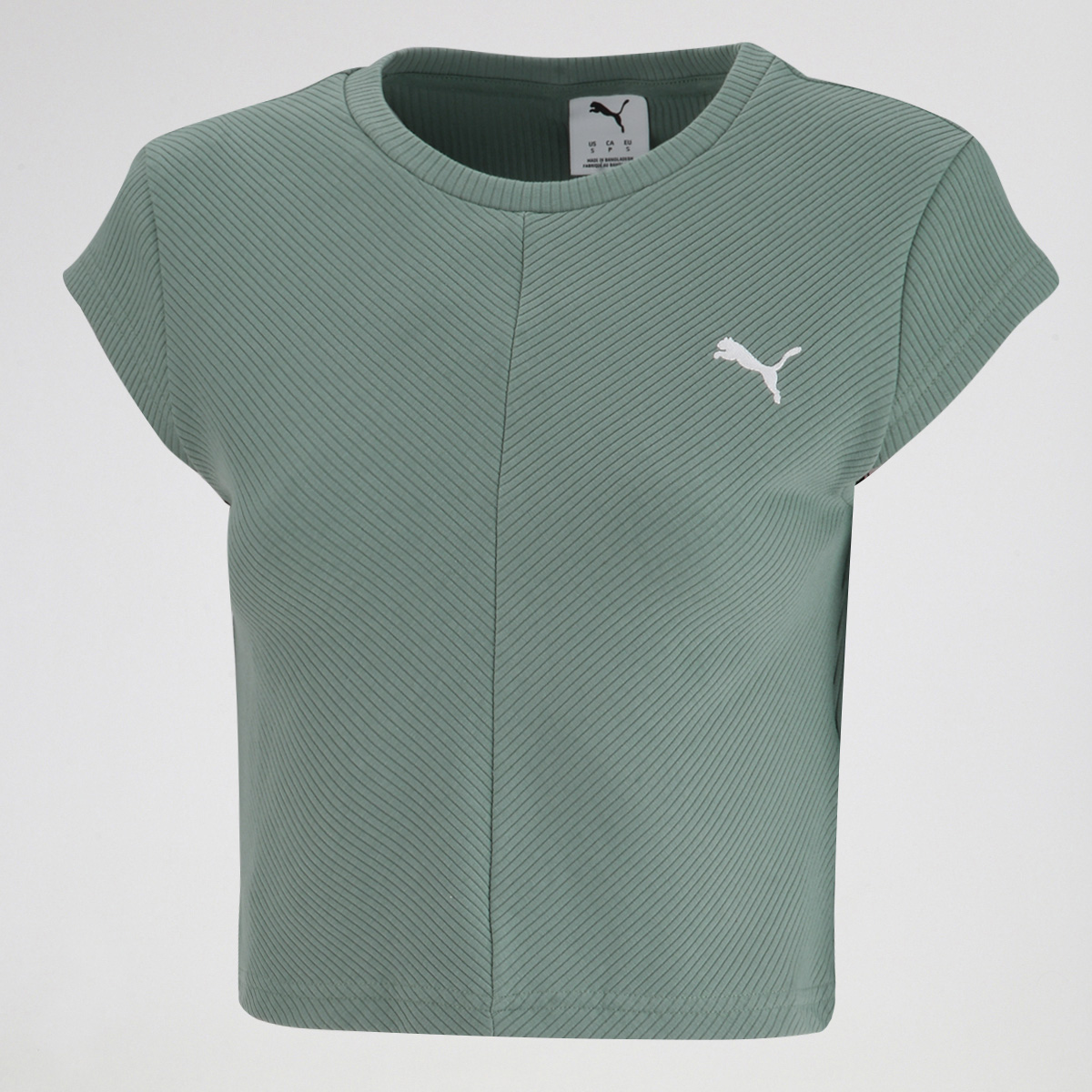 Remera Puma Wardrobe Essential Ribbed Mujer,  image number null