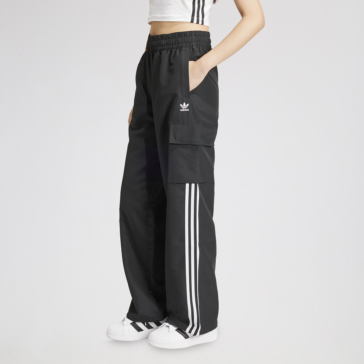 Pantalón adidas Cargo 3 Tiras Mujer,  image number null