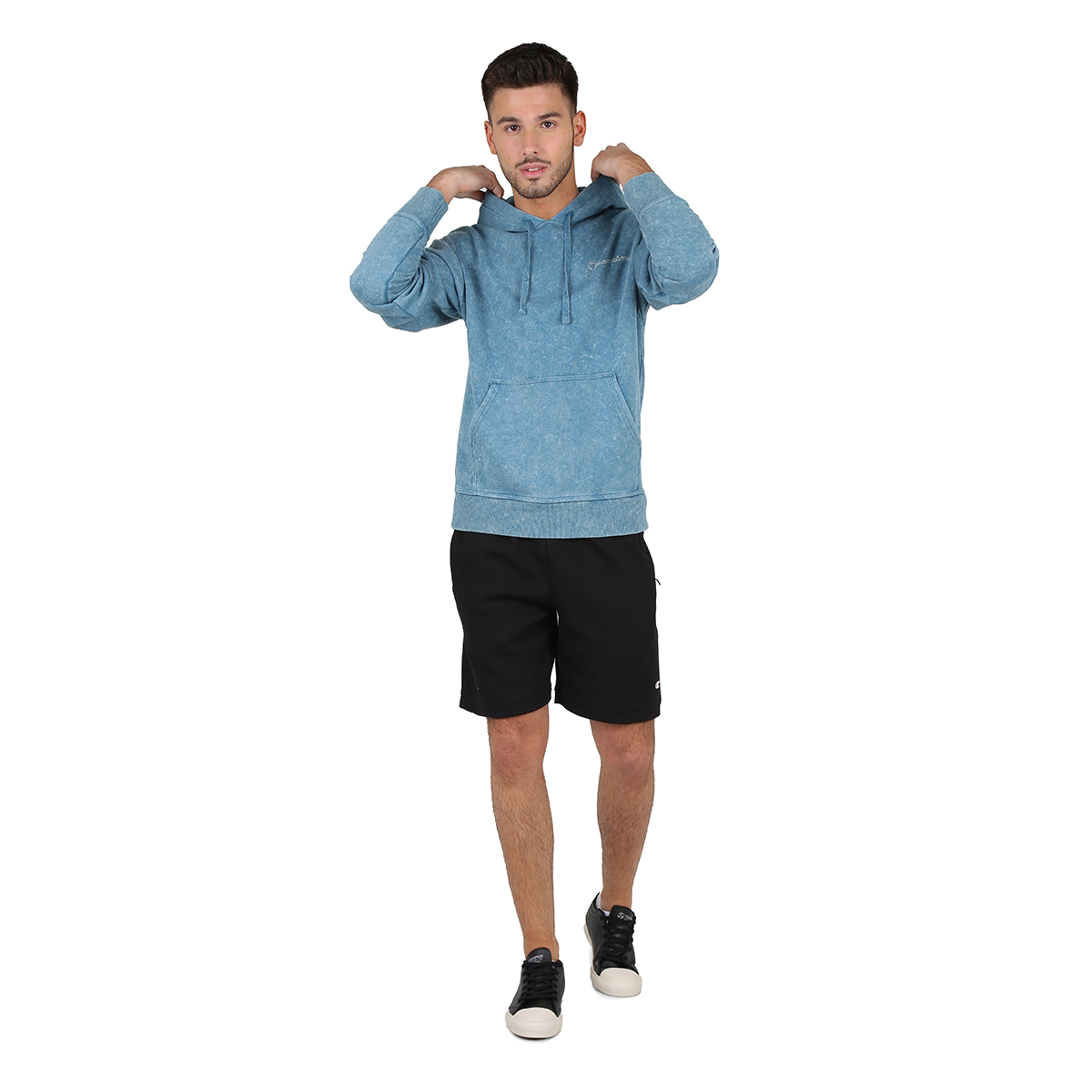 Buzo Champion Acid Wash Hombre