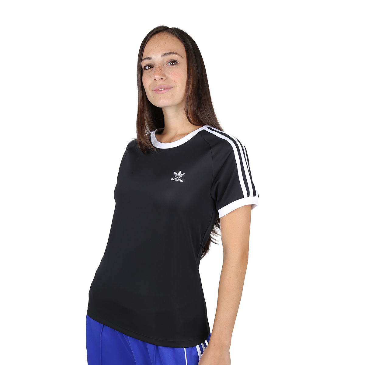 Remera adidas Adicolor Classics Slim 3 Stripes Mujer,  image number null