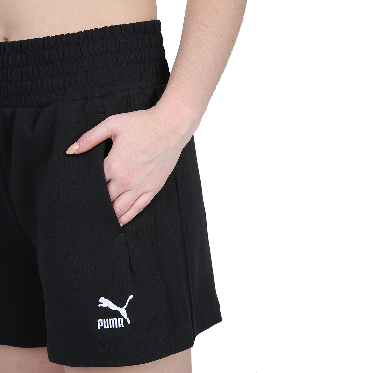 Short Urbano Puma T7 High Waist Mujer Moov