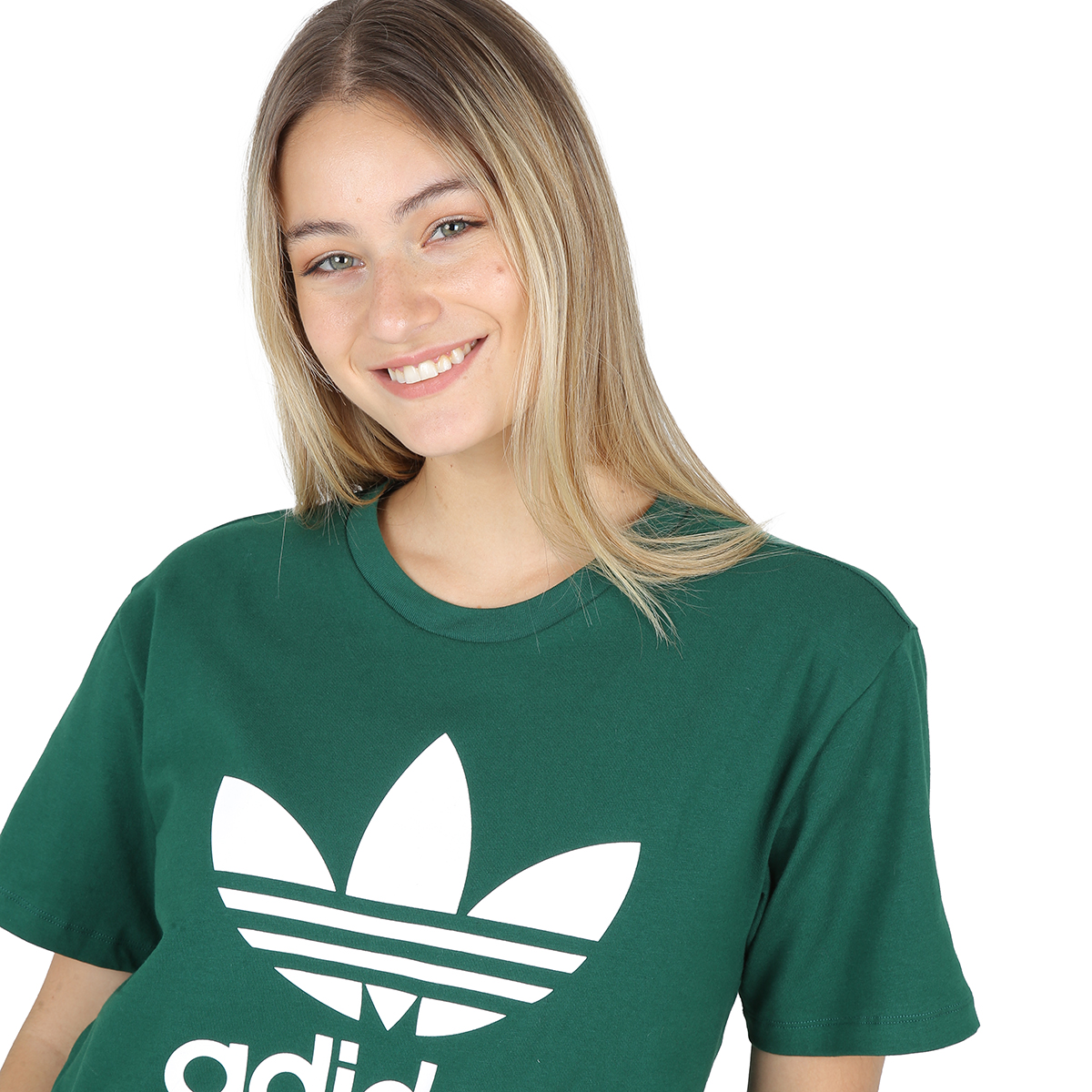 Remera Urbana adidas Adicolor Classics Trifolio Mujer,  image number null