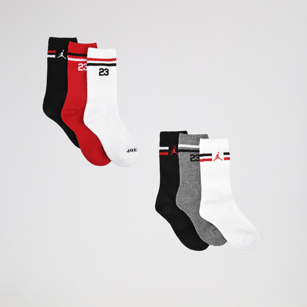Pack de Medias Jordan Icon Stripe x6 Ni&ntilde;o,  image number null
