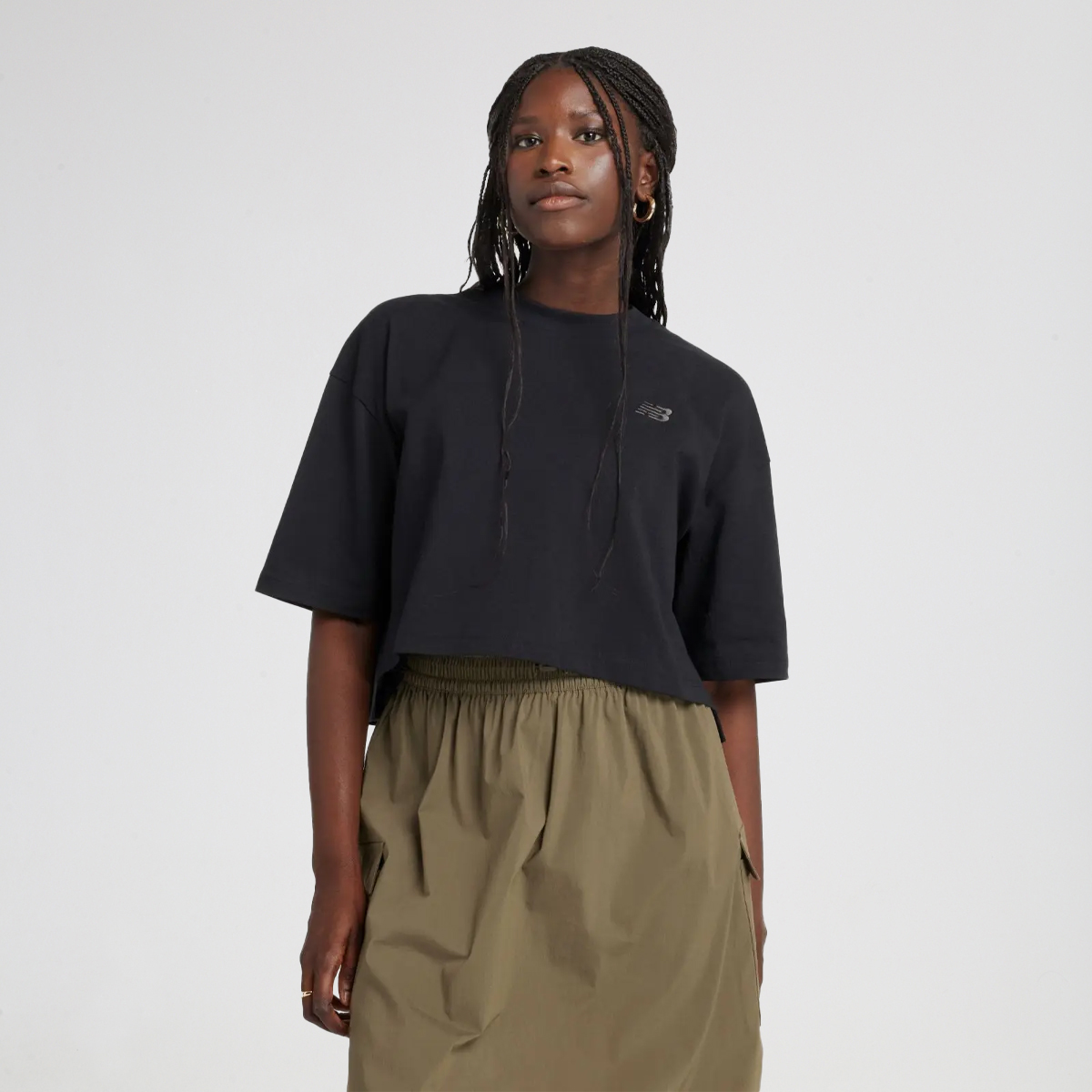 Remera New Balance Logo Oversized Mujer,  image number null