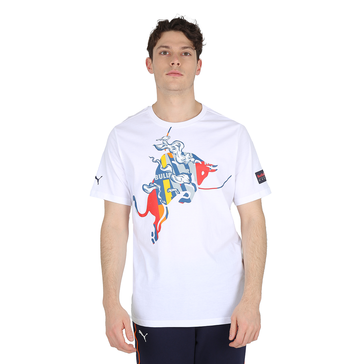 Remera Puma Racing Dynamic Bull Log Hombre,  image number null