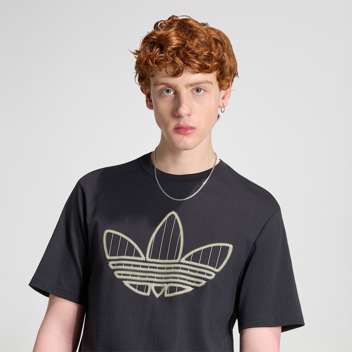 Remera adidas Trifolio Relleno Hombre algod&oacute;n,  image number null