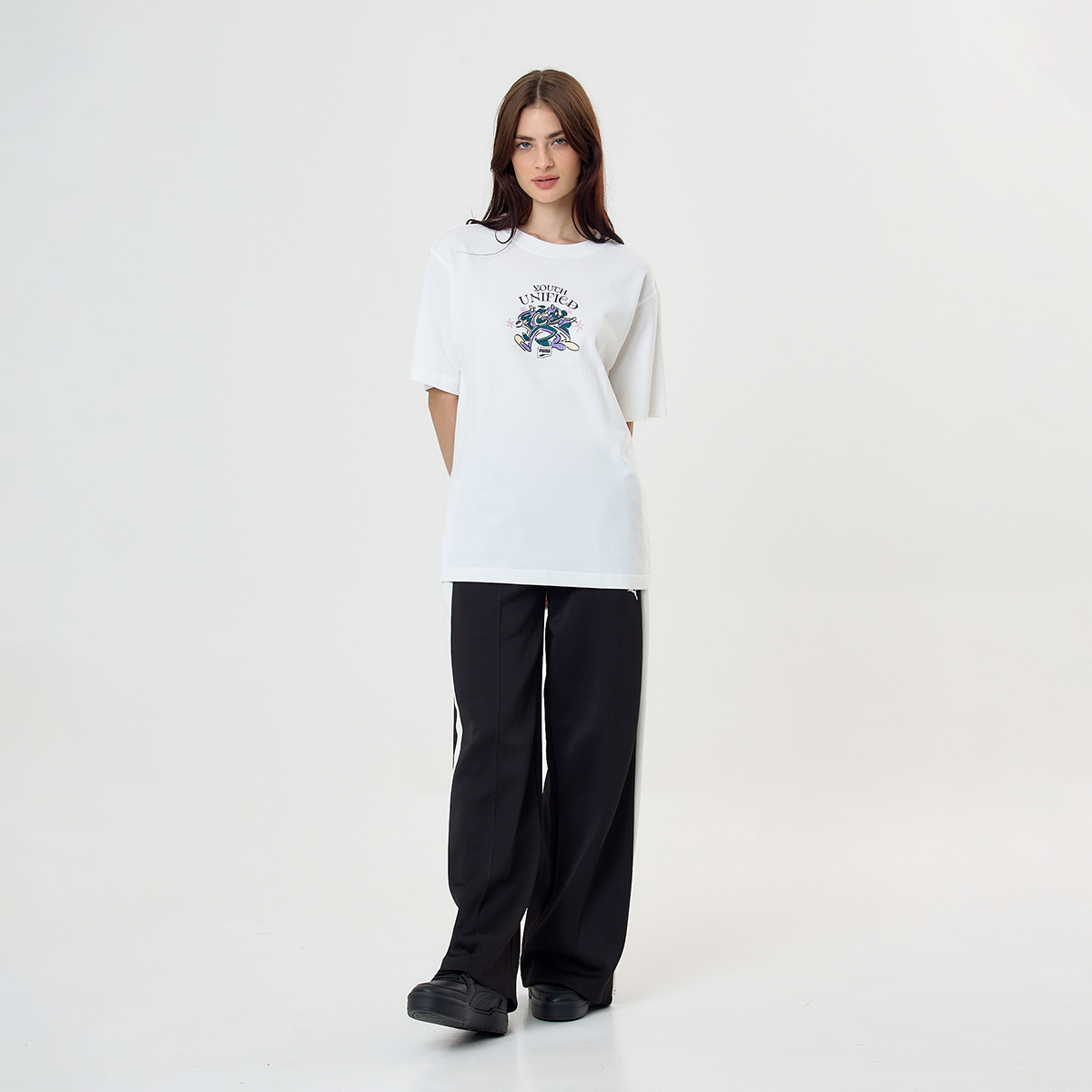 Remera Puma Downtown Graphic Mujer,  image number null