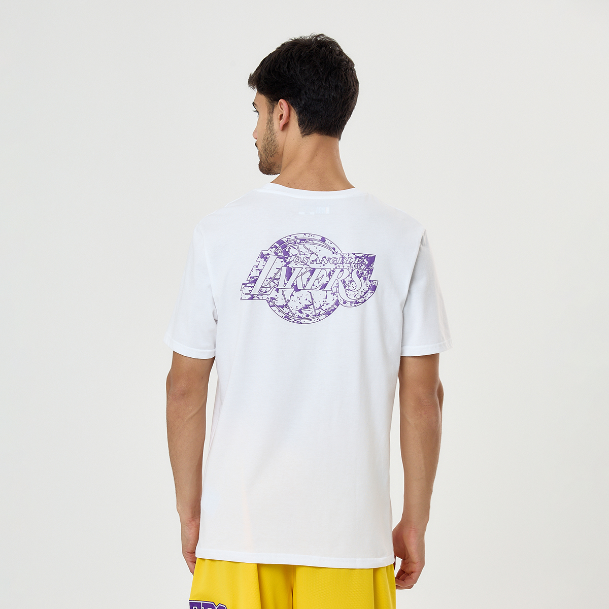 Remera NBA Los Angeles Lakers Back Print Relugar Fit Hombre,  image number null