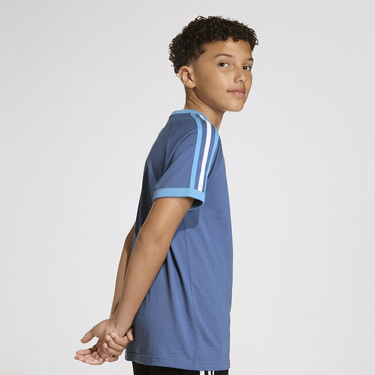 Remera adidas 3 Tiras Infantil,  image number null