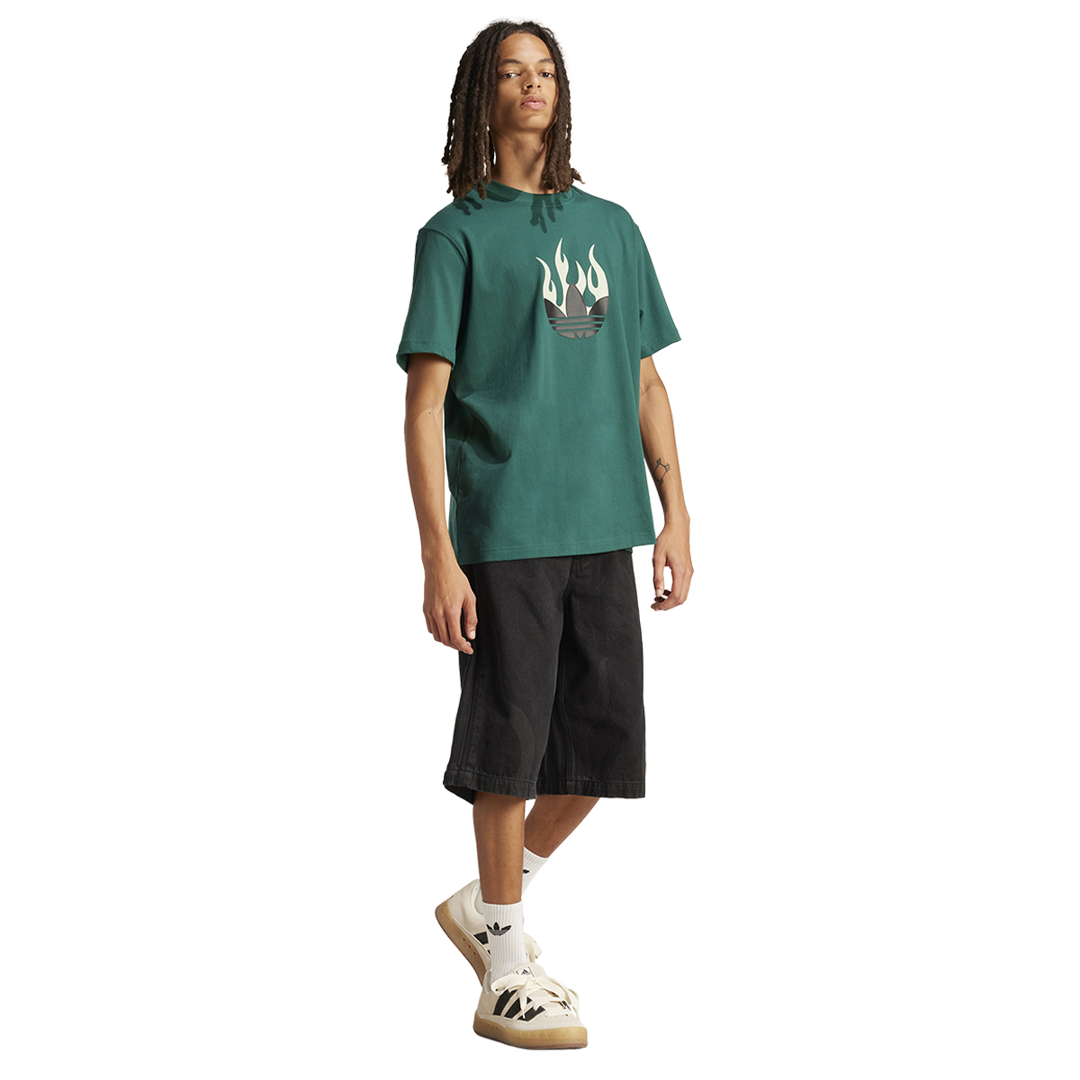 Remera adidas Flames Logo Hombre,  image number null