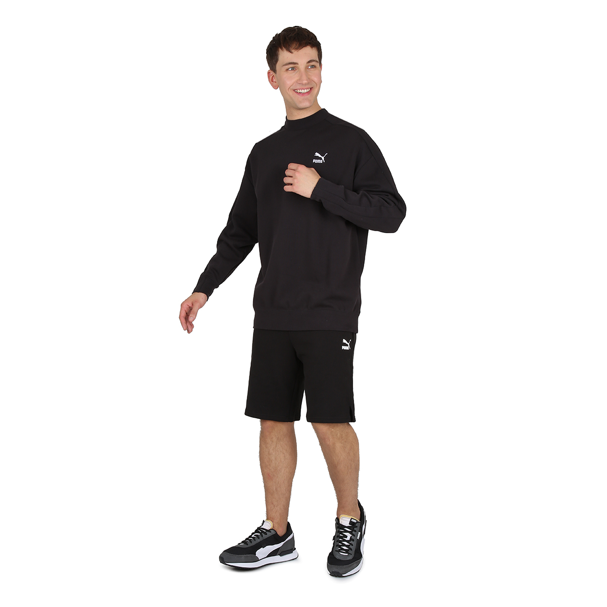 Buzo Urbano Puma T7 Mock Hombre,  image number null