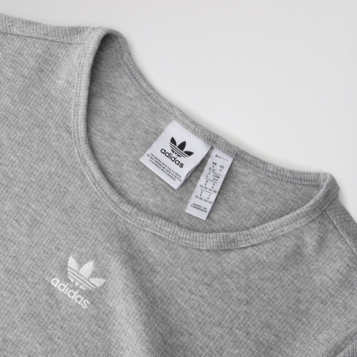 Remera adidas Essentials Rib para Mujer,  image number null