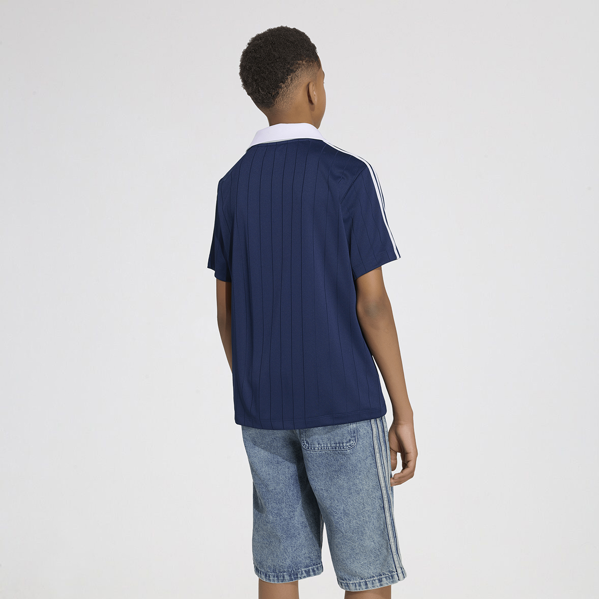 Remera adidas Pinstripe Holgada Infantil,  image number null