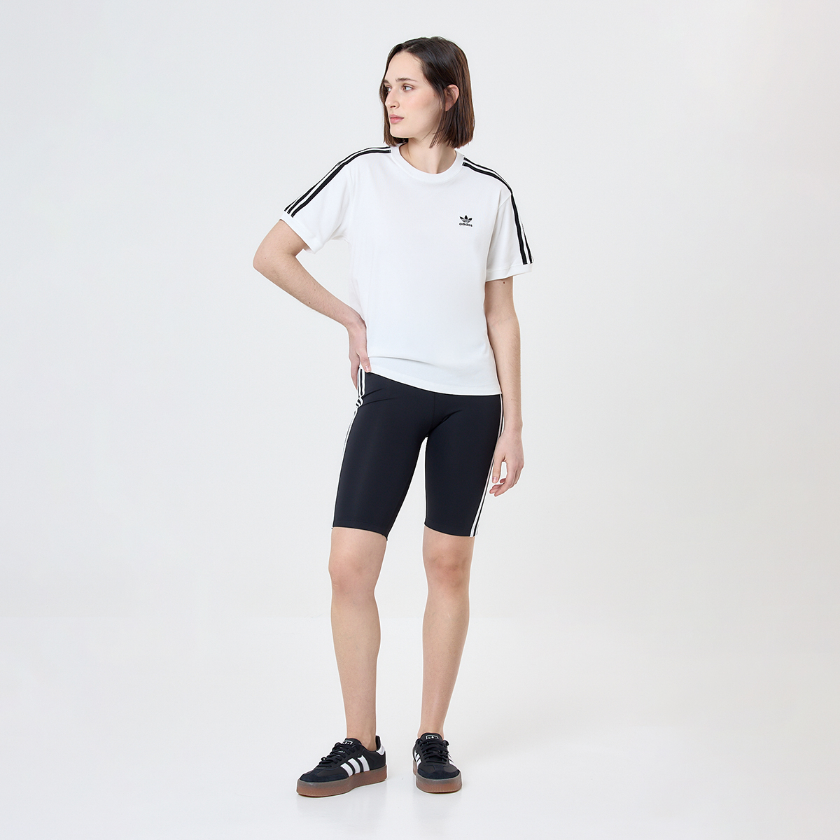 Remera adidas 3 Tiras Mujer Algodón,  image number null