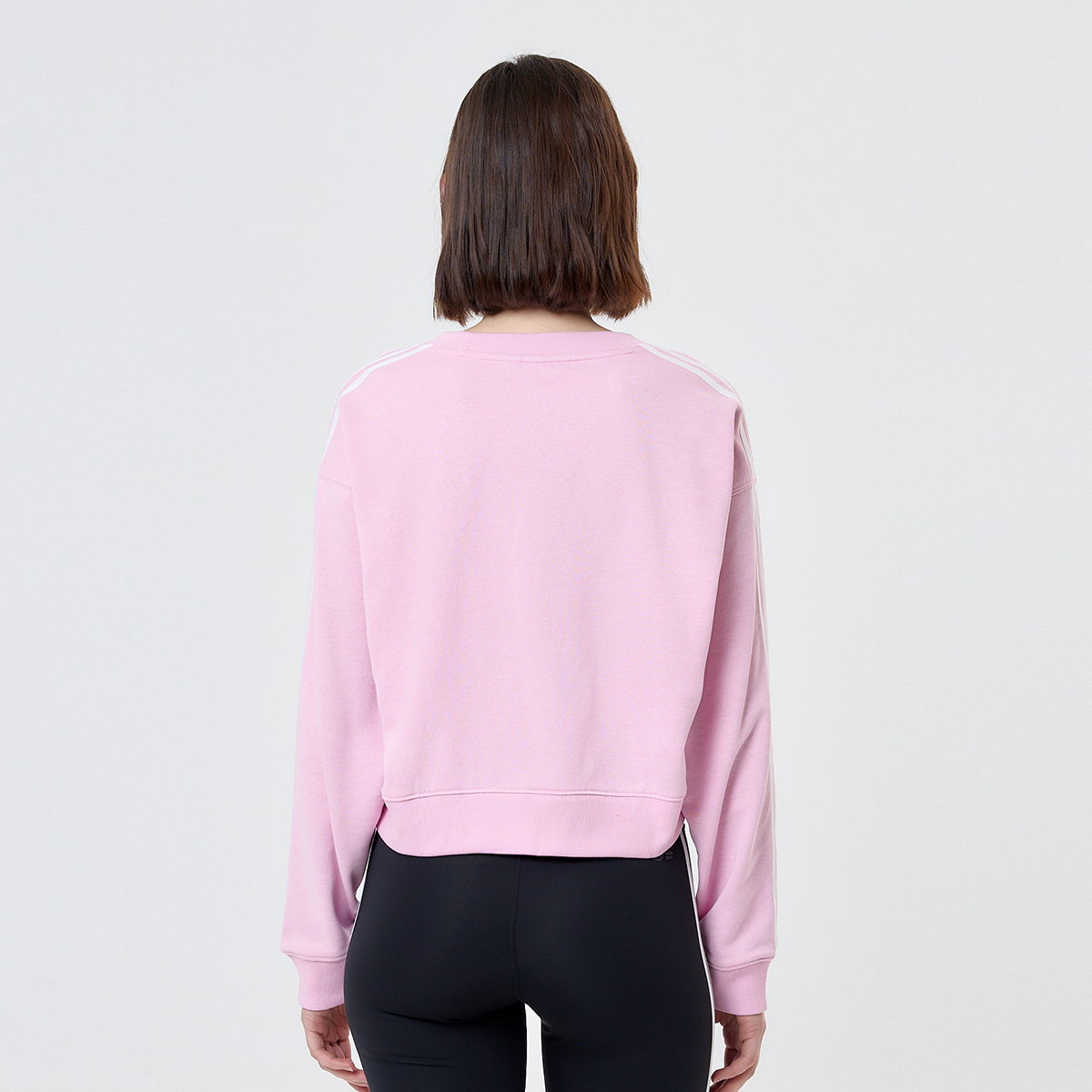 Buzo adidas 3 Tiras Crew Mujer,  image number null