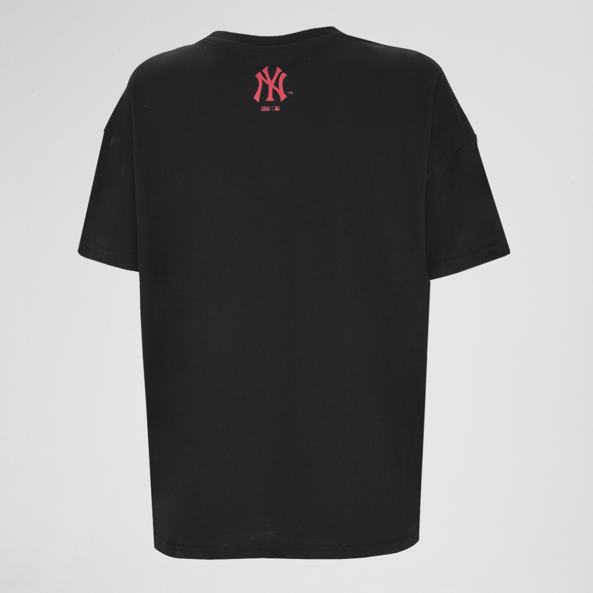 Remera MLB Yankees Front Animal Print Loose Fit Mujer,  image number null