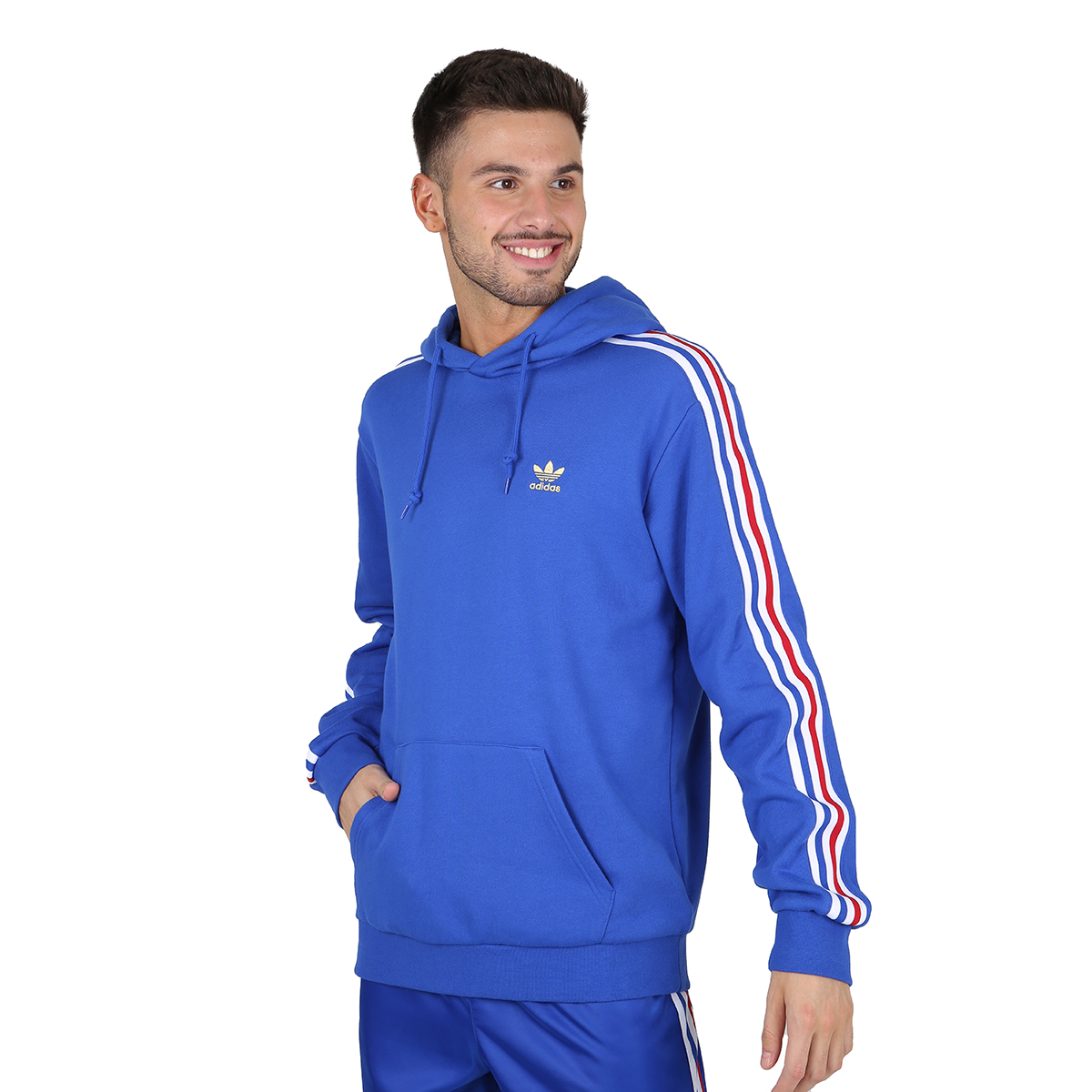 Buzo top adidas florido
