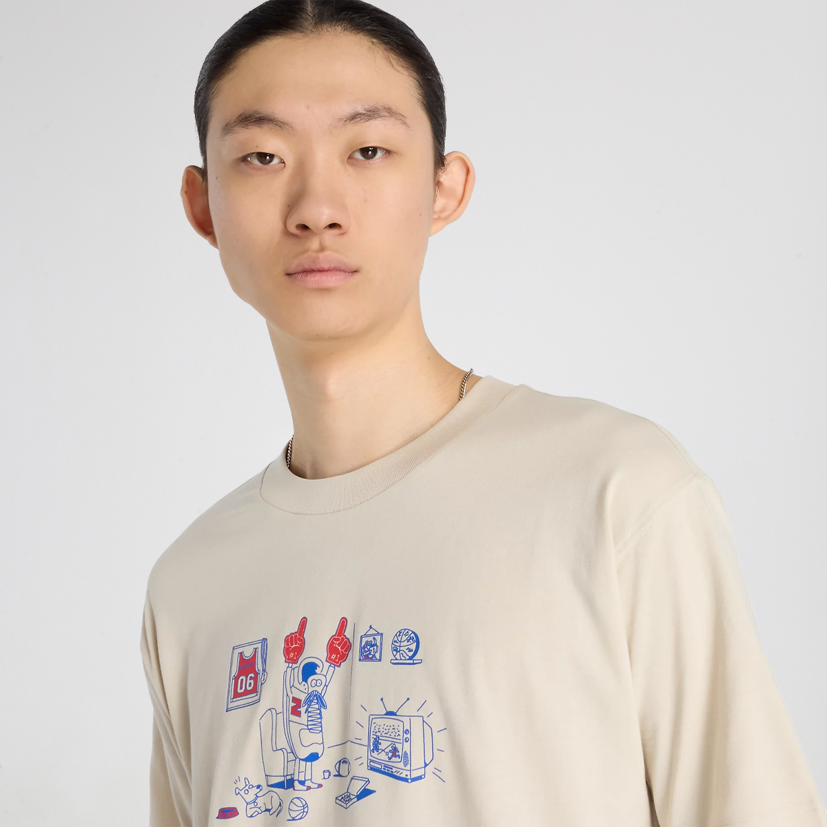 Remera New Balance Newbie Fan Hombre,  image number null