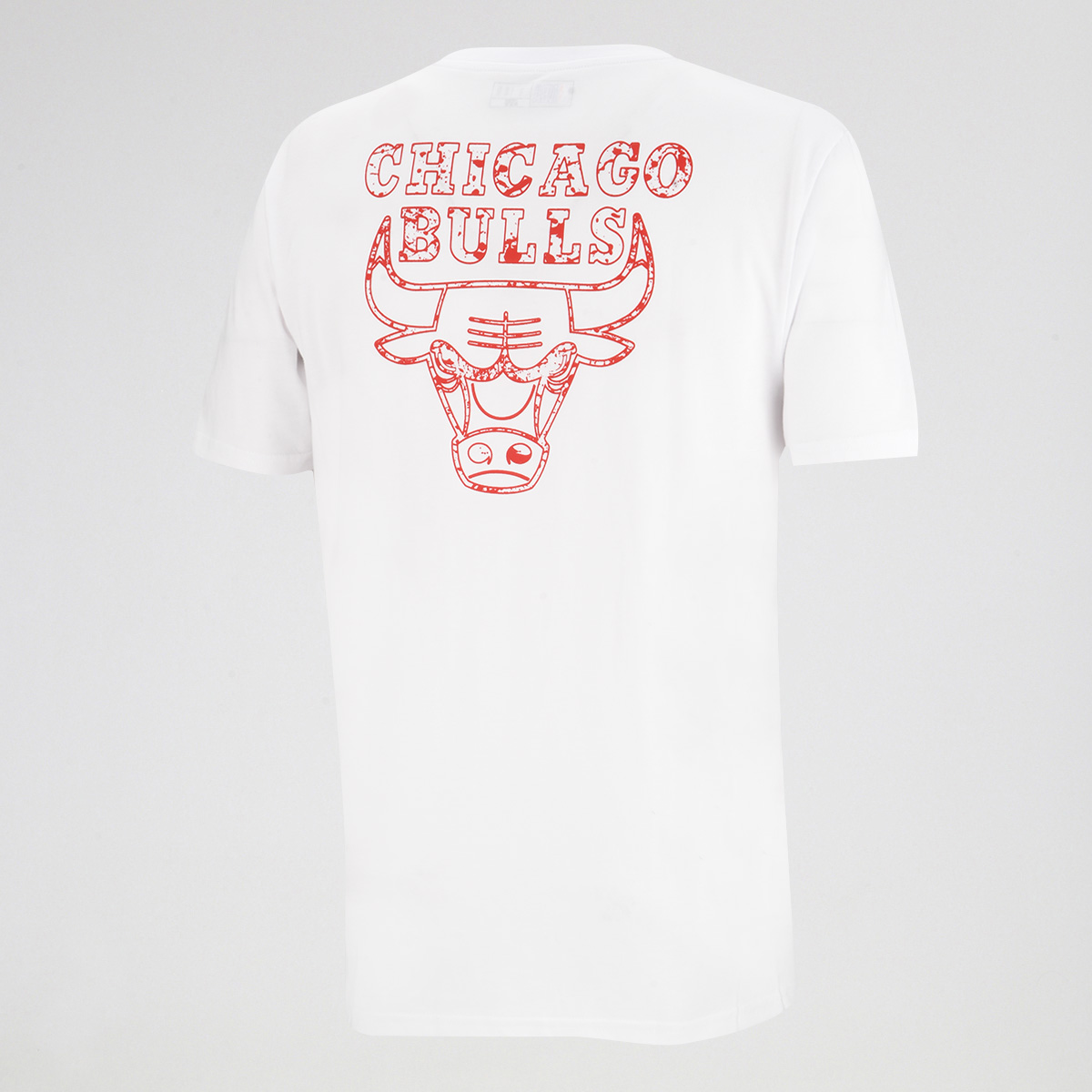 Remera NBA Chicago Bulls Back Print Relugar Fit,  image number null