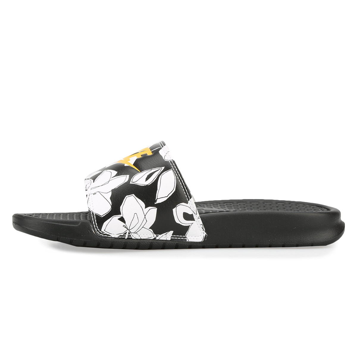 Ojotas nike top floreadas