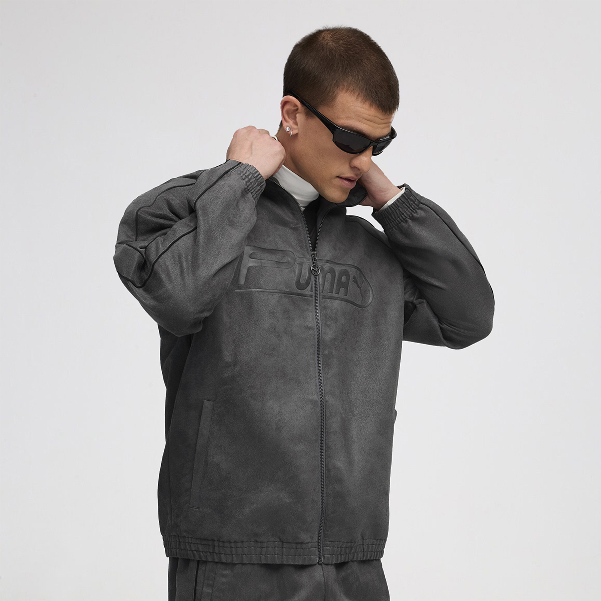 Buzo con Cierre Puma T7 Relaxed Hombre,  image number null