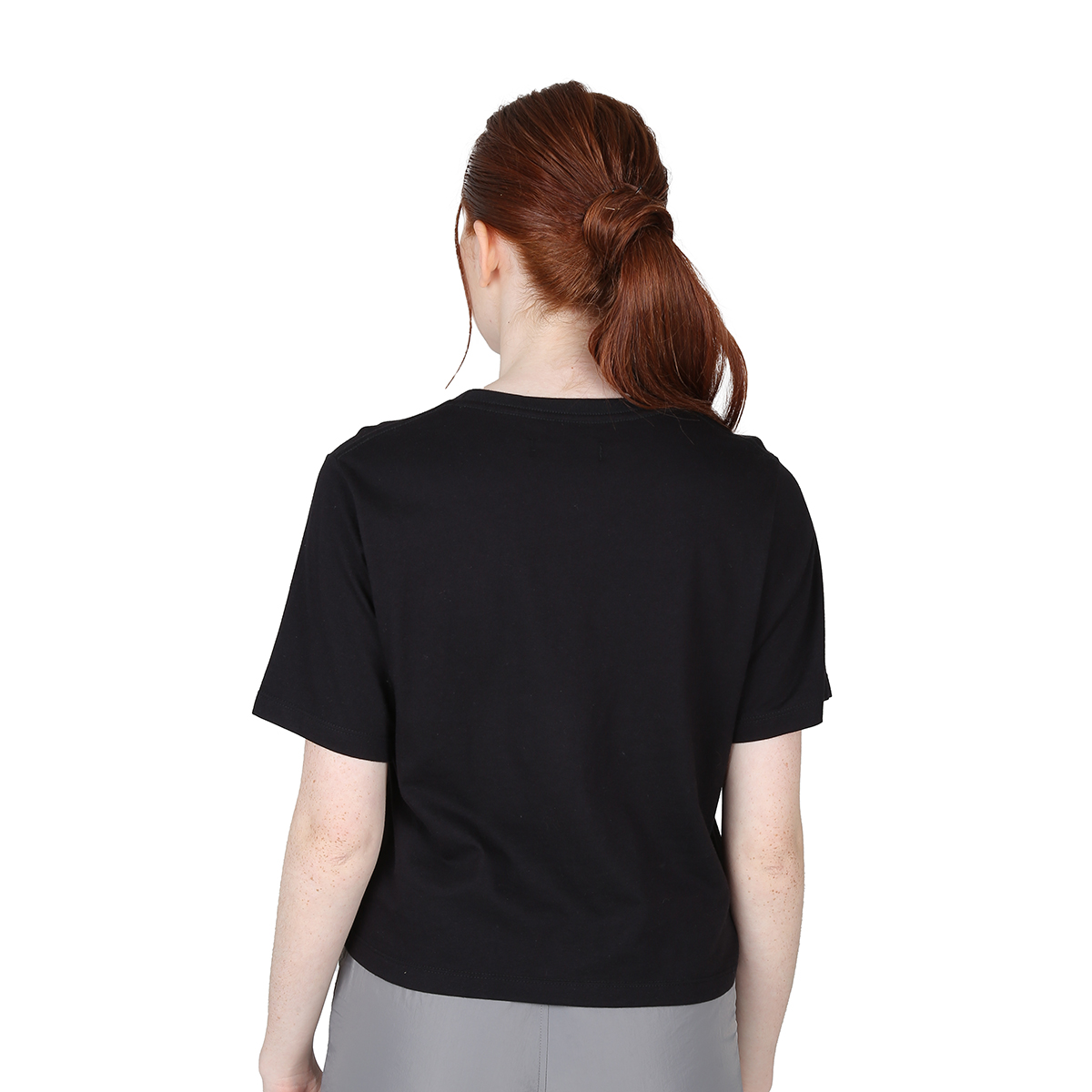 Remera Topper Cropped Basics Mujer,  image number null