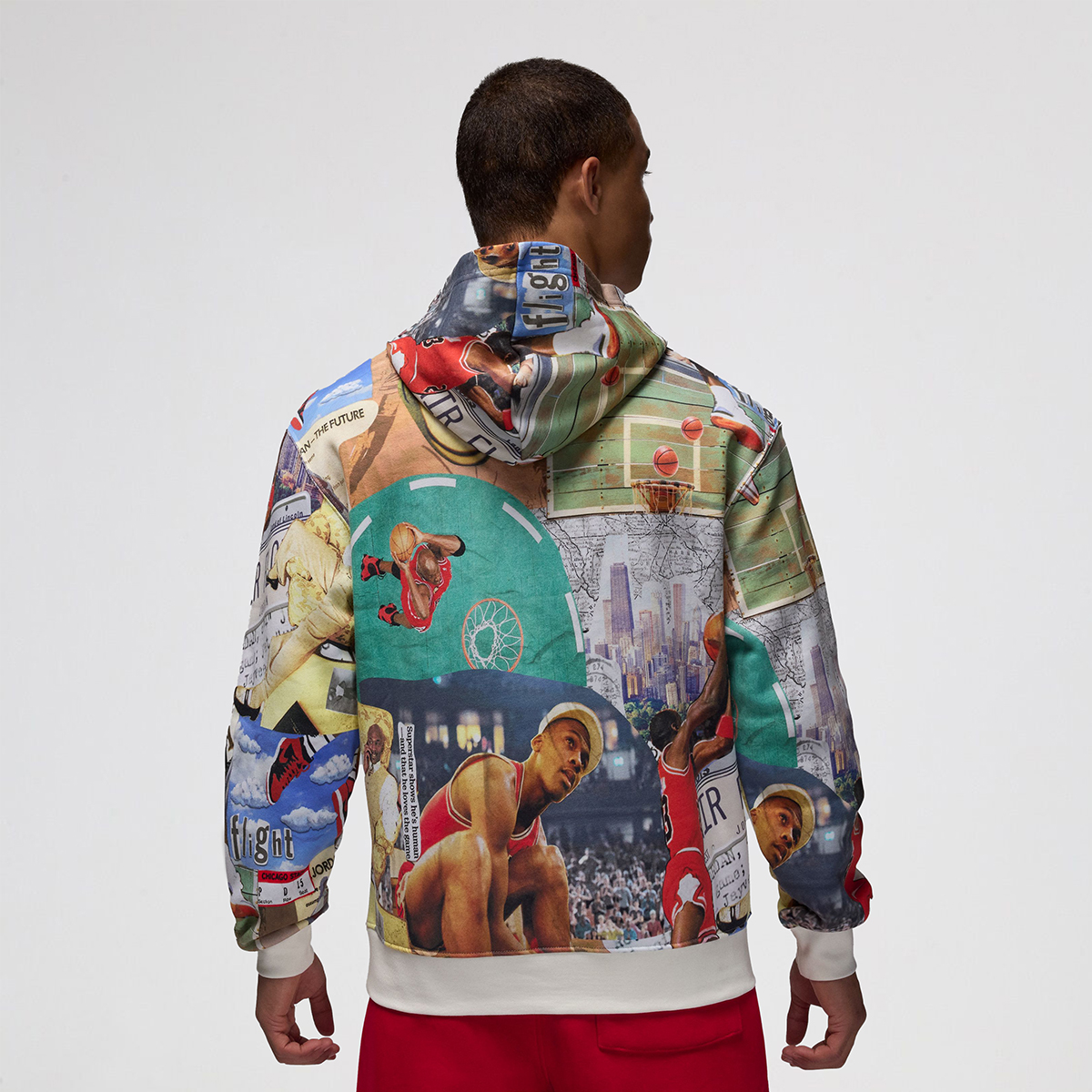 Buzo Jordan Brooklyn Aop Fleece Hombre,  image number null