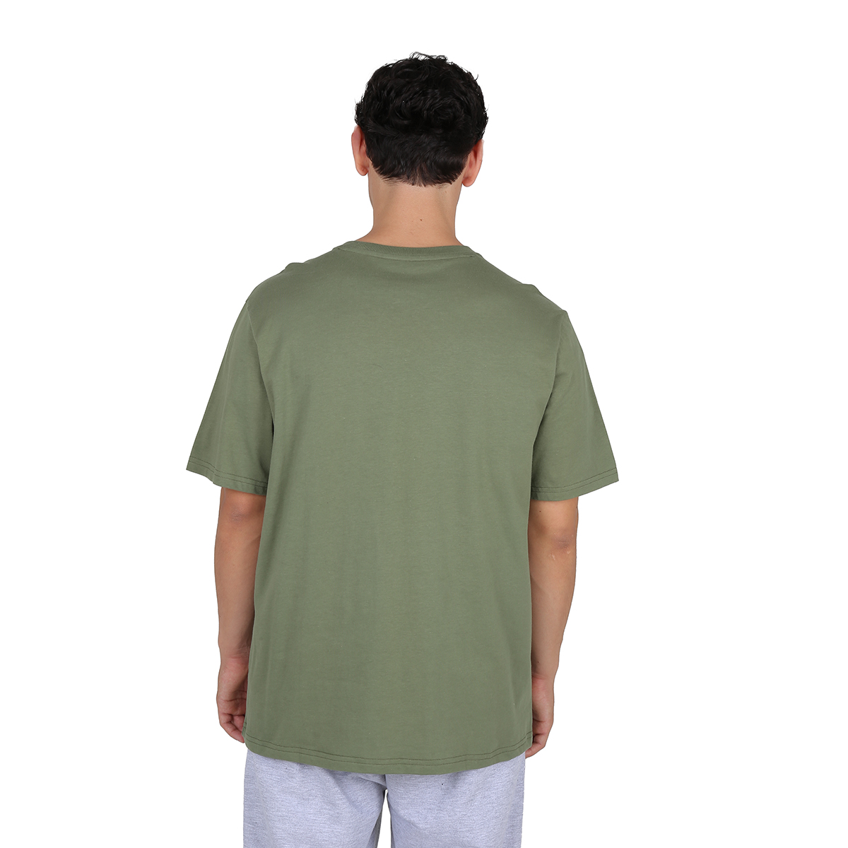 Remera Urbana Reebok Big Stacked Logo Hombre Moov