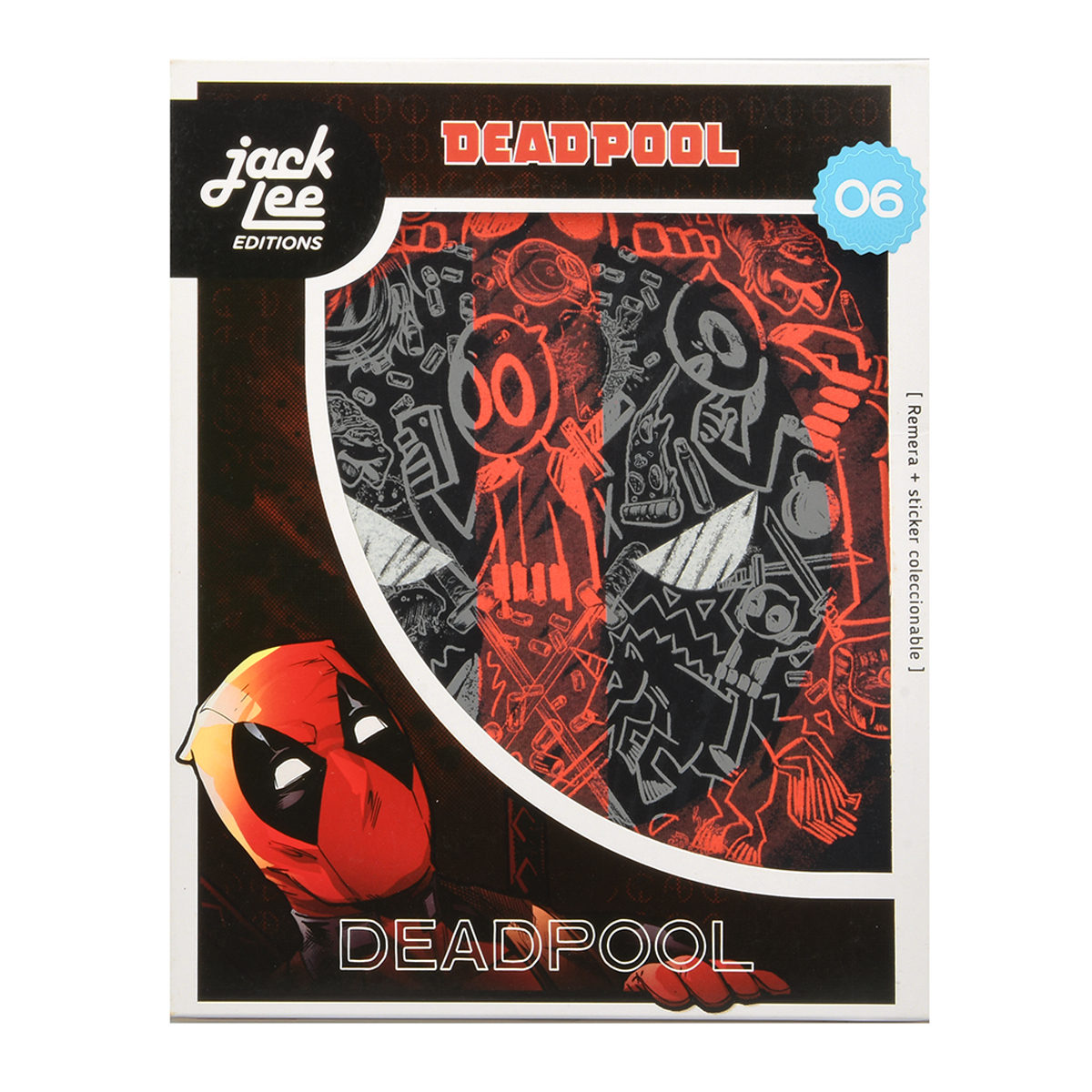 Remera Jack Lee Deadpool Cara,  image number null