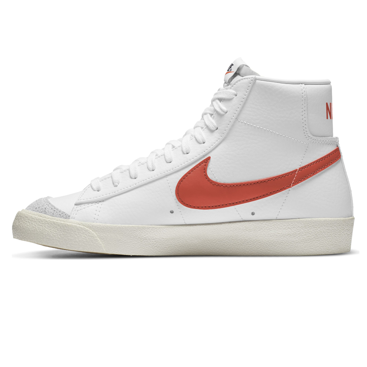 Zapatillas Nike Blazer Mid '77 White Bright Crimson,  image number null