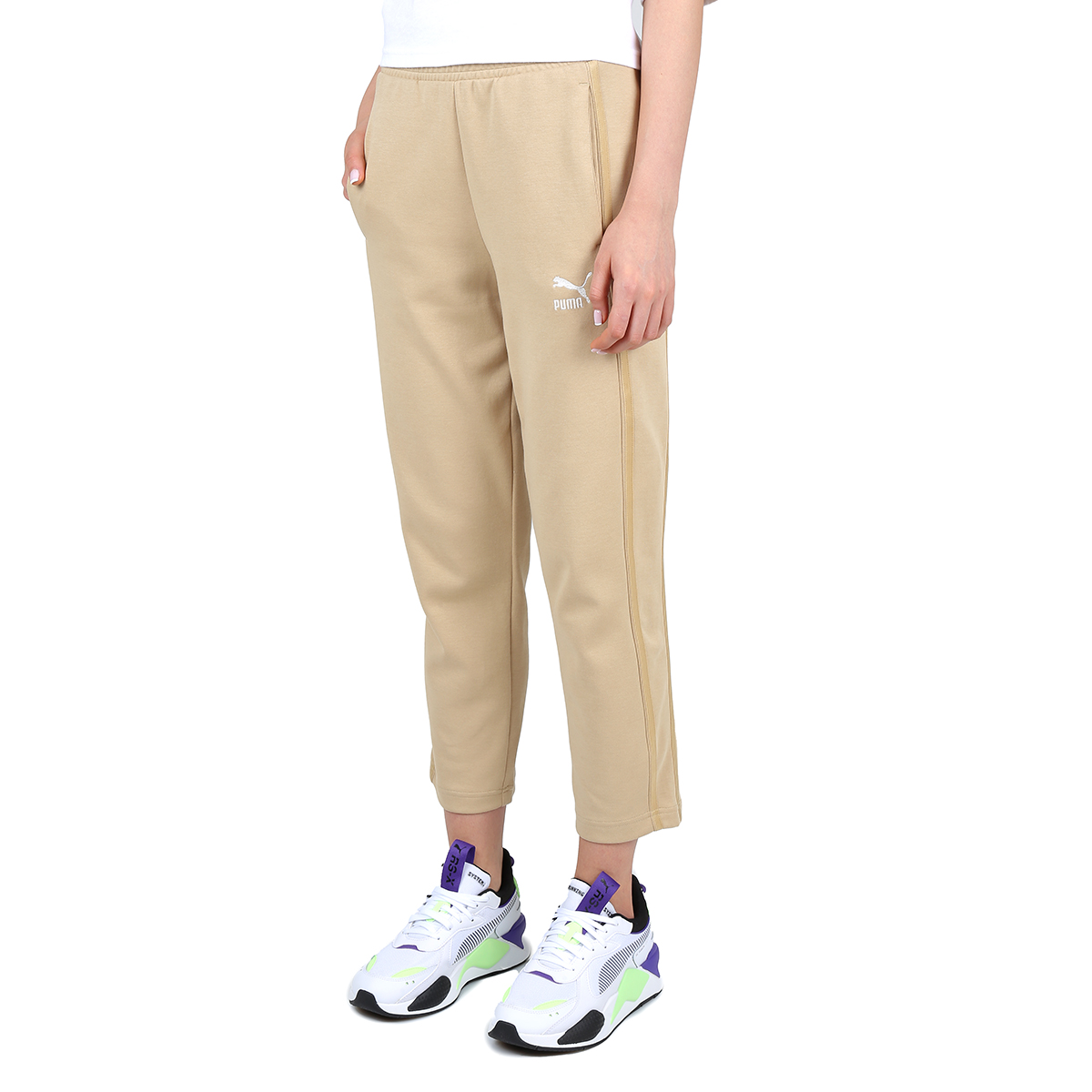 Pantalón Puma T7 High Waist Mujer,  image number null