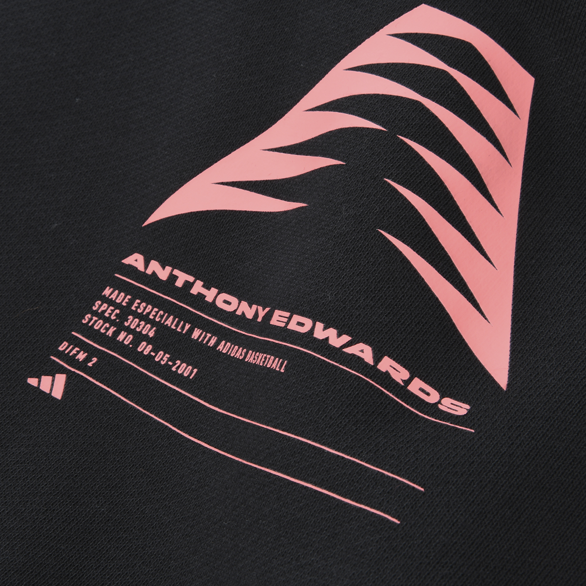 Buzo con capucha adidas Anthony Edwards Schematic Hombre,  image number null